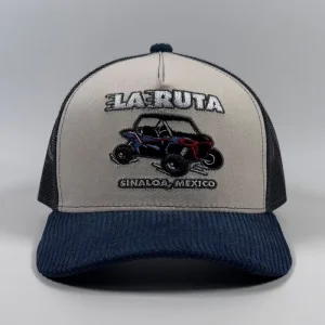 OEM Golf Sport Summer Outdoor Unisex Two Tone Colorful Mesh Baseball Cap Custom Logo Embroidered Corduroy Trucker Hat