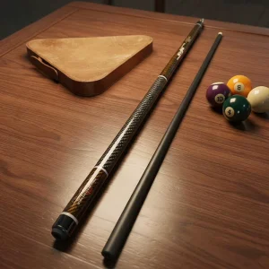 OEM Heavy Duty Carbon Fiber Pool Cue North America 18-20oz Power Break/Play Stainless Steel Joint 1/2 Split Design Custom Logo