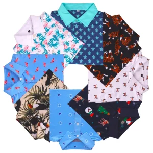 OEM High Quality Men Sport Golf Shirts Factory Direct Sale Men’s Golf Polo Shirt Custom Logo