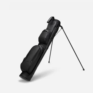 OEM Leather Lightweight Golf Stand Bag 2 Way Organizer Divider Top Head Cover Premium Golf Club Bag with Stand for Men and Women