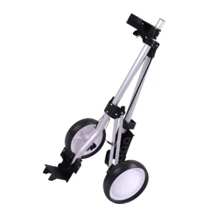 OEM Manufacturer Direct Folding Golf Trolley 2 Wheel Golf Push Buggy for Outdoor Indoor