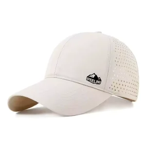 OEM Manufacturer Performance Sporty Baseball Cap Custom Logo Blank Golf Hats for Men
