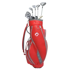 OEM ODM 430CC Women Ladies Red Right Hand Complete Golf Club Full Set with Golf Bag