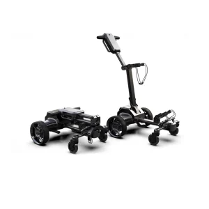 OEM ODM Aluminium Electric Golf Car Bag Cart Trolley with Lithium Battery Ground Use Bag Push or Remote Control Golf Cart Bag