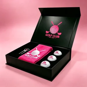 OEM ODM Custom Logo Golf Gift Box Golf Tee Ball Marker Divot Tool Golf Accessories Set Case