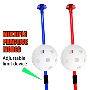 OEM ODM Factory Supply Golf Swing Trainer Warm up Stick Audible Feedback Improve Technique Practice Club Equipment Fiberglass