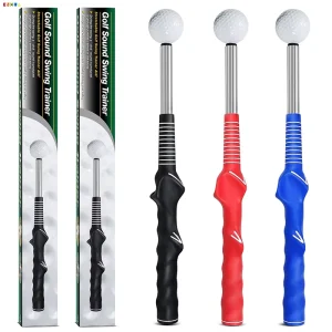 OEM ODM Golf Swing Trainer Golf Training Aids Stretchable Lightweight Durable Click Sound Notifications for