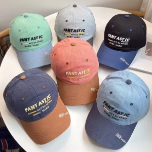 OEM ODM Quality 1.1 6 Panel Two Tone Baseball Cap with Custom Slogan Embroidery for Wholesalers BSCI Factory Low MOQ Price