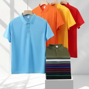 OEM Oversized Regular Fit Tall Plain High Quality Polyester Custom Polo Shirts with Embroidery logo Golf Clothing for Men