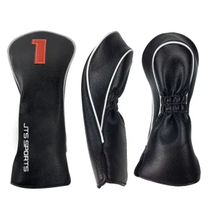 OEM PU Leather Golf Headcover Embroidery Driver Golf Club Head Cover