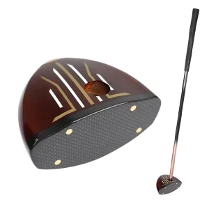 OEM Park Golf Club with New Design Maple Wood Golf Club Heads Parkgolf