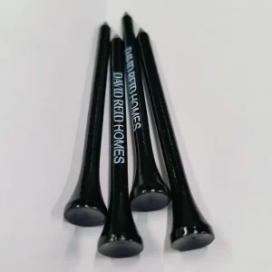 OEM Printed Color Golf Wooden Tees Custom Logo Professional Unbreakable Multiple Colors Sizes