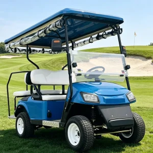 OEM Quick Release Windshield 4 Seat Electric Golf Cart for Tool Free Remove
