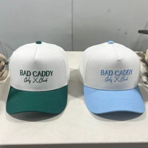 OEM Two Tone Hip Hop New Trade Classic Cotton Colorful 5 Panel Structured Baseball Cap Custom Embroidery logo White Wedding Hat