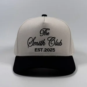 OEM Wedding Club Two Tone Colorful A Frame Curved Brim Snapback Hat with Embroidery Logo Custom 5 Panel Baseball Caps