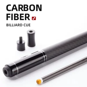 OEM&ODM 1/2 Style 11.8/12.5mm Factory Price Carbon Fiber Billiard Pool Cue 10.5/11.5/11.8/12.5/12.9mm Custom Shaft