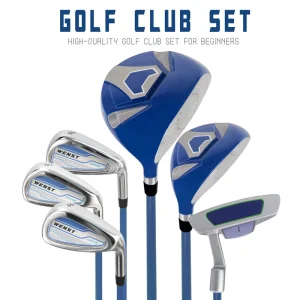 Oem Factory Price Kids Practice Golf Clubs Complete Set with Golf Bag Custom Logo Right Handed Forged Graphite Shafts Junior