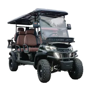Off Road Street Legal 48V 72V Lithium Battery Karts Car Buggy 4 Seater Carrito DE Electric Golf Carts