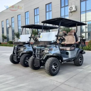 Off road New Design 4 seater Golf Cart Electric Motor 72v Battery Club Sightseeing Car Electric Golf Scooter