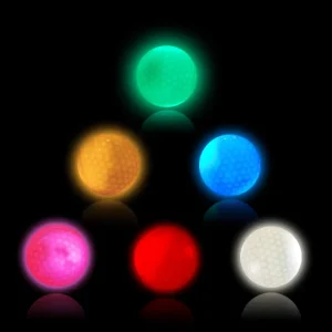Original Factory Production Luminous Golf Ball Colorful LED Golf Ball Bulk Packing