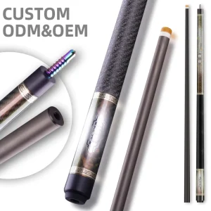 Original Manufacturer High Grip 29 Inch Carbon Fiber Snooker Pool Cue High Quality Easy to Store