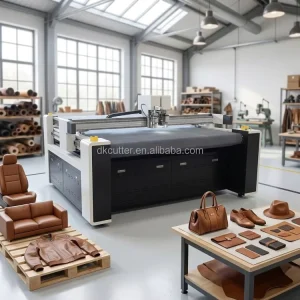 Oscillating Knife Cutting Machine No Drawing Neat Edge High Quality Shoe Bag Component Cutting Equipment