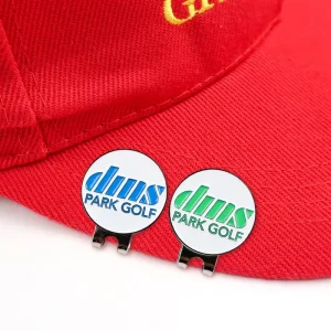 Other Golf Products Golf Clubs Metal Craft Accessories Level Measuring Ballmarker Ball Markers Clip with logo