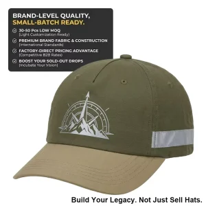 Outdoor Activities Oxford Waxed Canvas Argyle PVCPatch 6 Panel Unstructured Curve Brim Dad Hats Vintage Sporty