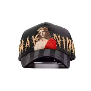 Outdoor Custom 5 Panel Sporty Snapback Adjustable New Embroidery Jesus logo Gorras Designed Top Gorras Barbas Hats