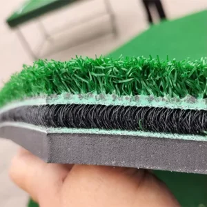 Outdoor Driving Range Chipping Mats Golf Swing Training Mat 1500x1500mm 35mm Thick for Golf Practice