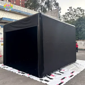 Outdoor Event Rental Sport Inflatable Golf Simulator Tent with Screen