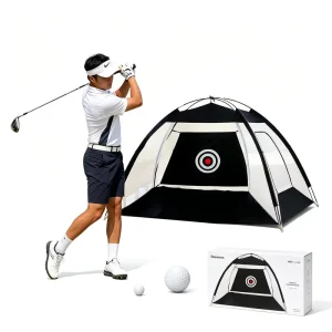 Outdoor Foldable Summer Tent Golf Practice Net 3M Driving Range Training Hitting Nets for Backyard