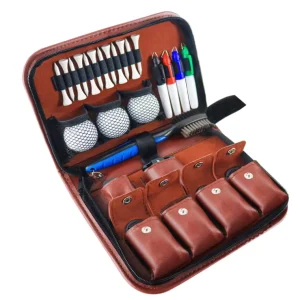 Outdoor Golf Accessories Set Pouch Golf Gifts Set for Men and Women Golf Club Gadgets Kits Case