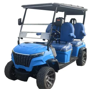 Outdoor Golf Course Tool Cart 4 Person Electric Sightseeing Intelligent Multimedia Patrol Vehicle Low speed Golf Cart