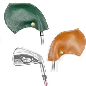 Outdoor Golf Iron Head Covers Durable PU Leather Golf Head Protection Waterproof Golf Club Covers Sport Accessories