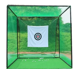 Outdoor Golf Practice Net Golf Hitting Cage Garden Lawn Practice Tent Golf Training Equipment