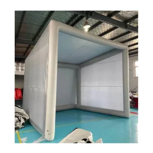 Outdoor Inflatable Airtight Waterproof Golf Cage Simulator Screen with Custom Size for Golf Club Use