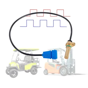 Output Speed Sensor and 4L60E Turbine Speed Sensor for Forklift Transmissions High Temp 150C Vibration Proof for Machine Tool