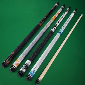 P3 Ash Wood Shaft with Anti slip Grip Billiard Cue 1 2 Split Club Two stage Flushing Pool Cue Aluminum Alloy Joint
