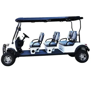 PDKC6Q 6 Seat Golf Cart Electric 6 Seater Chinese Golf Carts for Sale Electric Golf Cart Electric Sightseeing Car