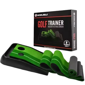 PGM 3M Indoor Golf Practice Mat Golf Putting Mat Putting Green Practice Portable Golf Mat