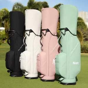 PGM Golf Bag Men’s and Women’s Standard Microfiber Leather Waterproof Anti-fouling Lightweight Golf Bag