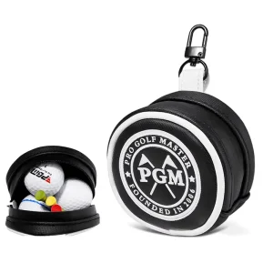 PGM Golf Bag Mini Version Small Ball Pouch Waterproof Portable Waist Bag Accessory Can Hold 3 Balls Storage Bag Solid PGM Logo