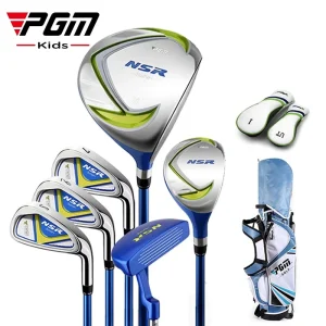 PGM JRTG006 NSR Series Kids Children Right Handed Left Handed Junior Boys Girls Golf Clubs Complete Set with Golf Stand Bag
