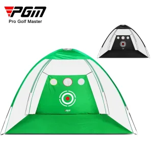 PGM LXW013 3M Green Black Portable Indoor Golf Net for Chipping and Hitting Practice Training Aids
