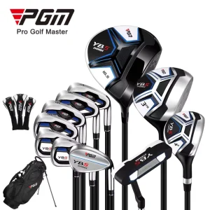 PGM MTG073 11pcs Beginner Golf Clubs Complete Set Mens Golf Clubs with Golf Bag