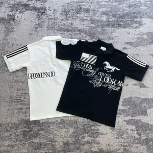 PL942 Pique Cotton Polo Shirt Men Classic Solid Color Short Sleeve Breathable Casual Business Daily Wear Custom Logo Available