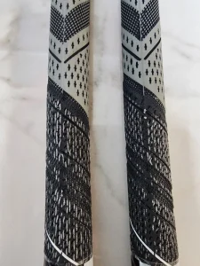 PLUS4 Golf Club Grip with Cotton Thread Rubber Handle for Iron and Wood Clubs Swing Trainer