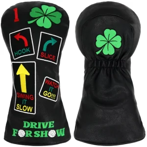 PM Brand Waterproof PU Leather Golf Putter Club Head Covers Custom Color Options OEM ODM Embroidery Model DA2024080103