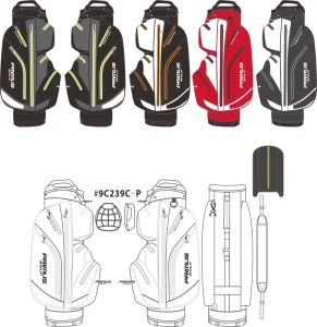 PRIMUS GOLF Premium Custom Golf Bag Full Waterproof Nylon Rain Cover New Designs for Durability
